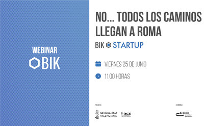 Presentacin Webinar BIK NO..... TODOS LOS CAMINOS LLEVAN A ROMA