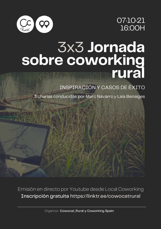 3X3 Jornada sobre coworking rural