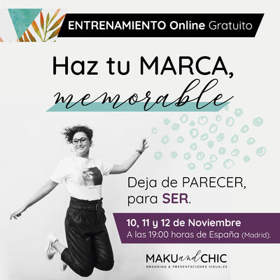 Entrenamiento Online Haz tu marca, memorable