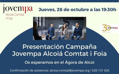 Presentacin Campaa de Jovempa Alcoi Comtat i Foia