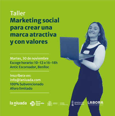 &#128105;&#8205;&#128187; Taller: marketing social para crear una marca atractiva y con valores