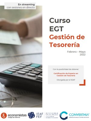 Curso EGT.  Gestin de Tesorera