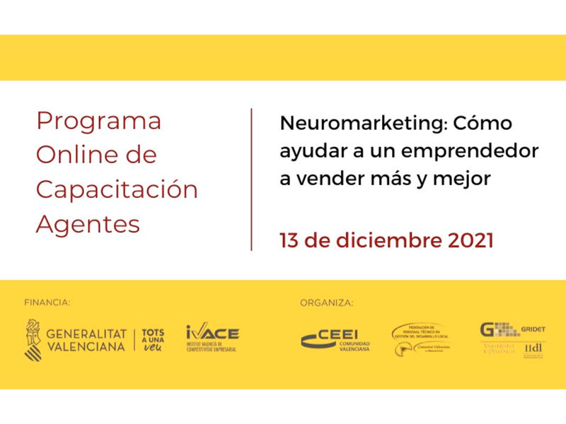 Presentacin Webinar Neuromarketing: Cmo ayudar a un emprendedor a vender ms y mejor