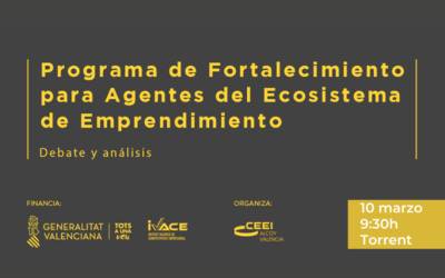 Debate y anlisis. Programa de Fortalecimiento para Agentes del Ecosistema Emprendimiento 2022