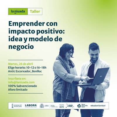 Taller: Emprender con impacto positivo: idea y modelo de negocio