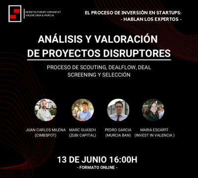 Mesa redonda Proceso de inversin en startups