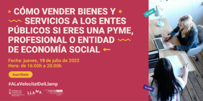 Curso Llamp Ames y Aceleracin 3i: Cmo vender bienes y servicios a los Entes Pblicos