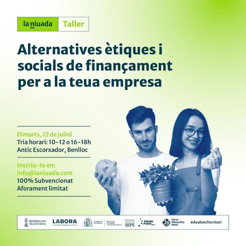 Taller: alternativas ticas y sociales de financiacin para tu empresa