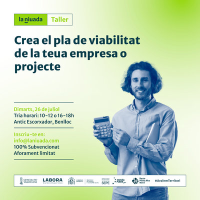 Taller: Crea el pla de viabilitat de la teua empresa o projecte