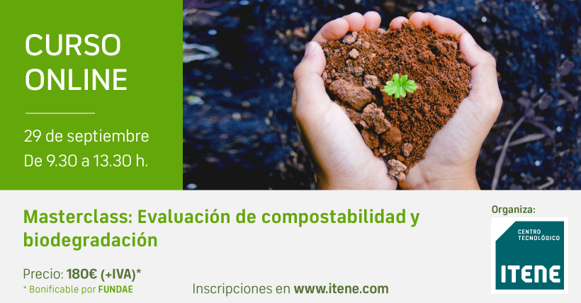 Curso online  Masterclass: Evaluacin de compostabilidad y biodegradacin