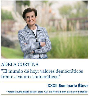 Seminario tnor conferencia Adela Cortina