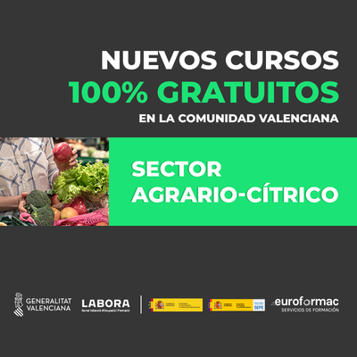 Cursos y Certificados sector Agrio - ctrico Comunidad Valenciana