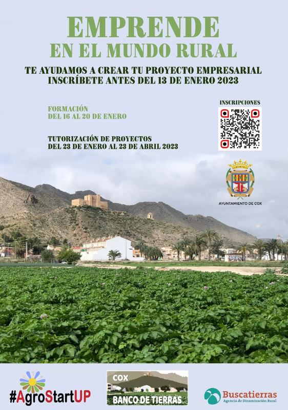 Curso emprendimiento agrario Cox