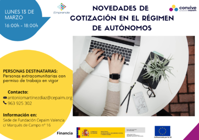 Taller: Novedades de cotizacin en el rgimen de autnomos