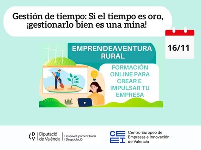 Taller Gestin del tiempo. Programa EmprendeAventura