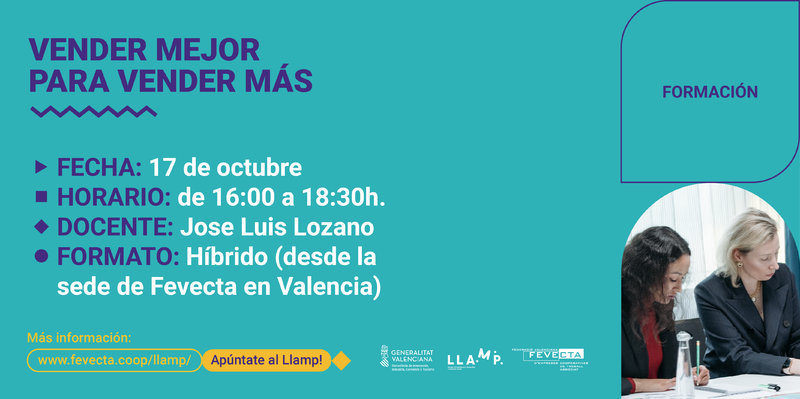 Taller Llamp Ames y 3i: Vender Mejor para Vender Ms