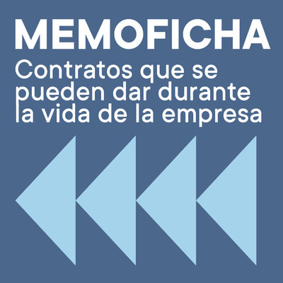 Memofichas G Contratos durante la vida laboral de la empresa