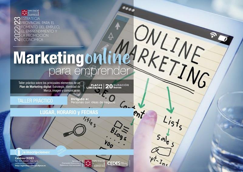 TALLER. MARKETING ONLINE PARA EMPRENDER