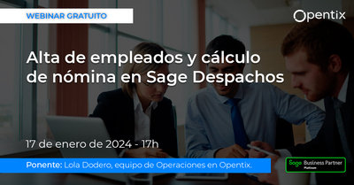 Alta de empleados en Sage Despachos Connected