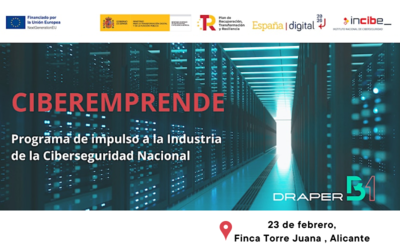 Charla ciberEMPRENDE by Draper B1