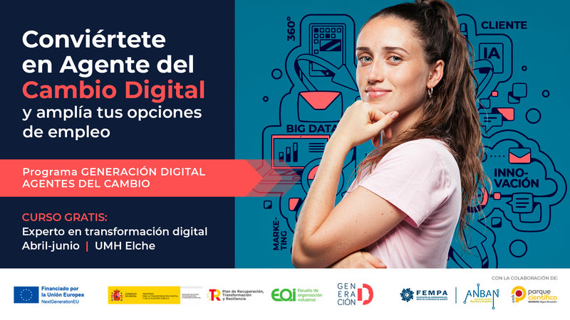 PCUMH colabora por segundo ao en el curso "Agentes del Cambio" de FEMPA, una iniciativa para formar en transformacin digital