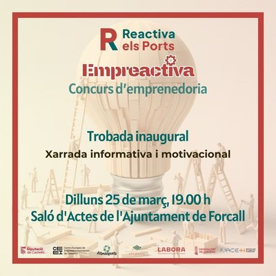 Sessi informativa: Concurs per a emprenedors Empreactiva