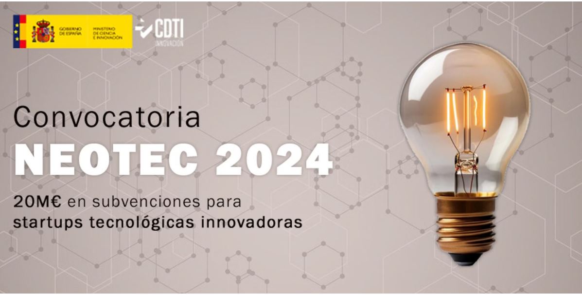 Programa de ayudas Neotec 2024