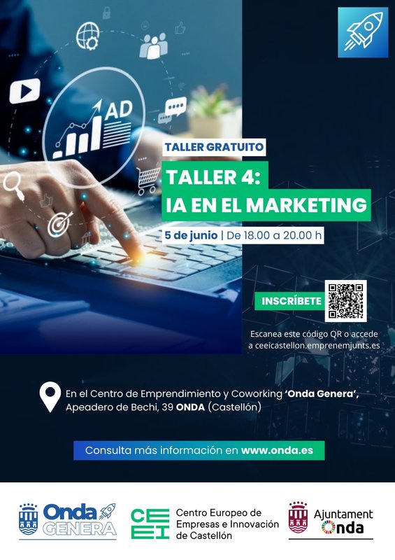 Taller 4 con Inteligencia Artificial: Chatgpt en el Plan de Marketing