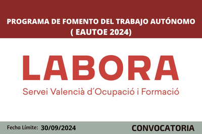 EAUTOE 2024 - Programa de Fomento del Trabajo Autónomo