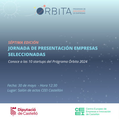 Presentación startups Orbita 2024