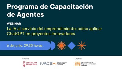 Webinar "La IA al servicio del emprendimiento: cmo aplicar ChatGPT en proyectos Innovadores"