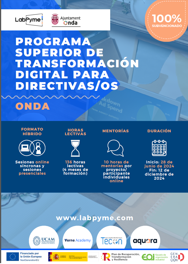 Programa superior de transformacin digital para directivas/os de PYMES