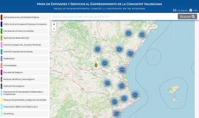 El ecosistema emprendedor de la provincia de Valencia cuenta ya con 538 puntos de atencin