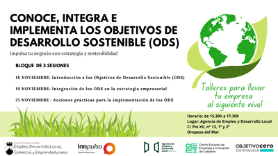 Conoce, integra e implementa los Objetivos de Desarrollo Sostenible (ODS)