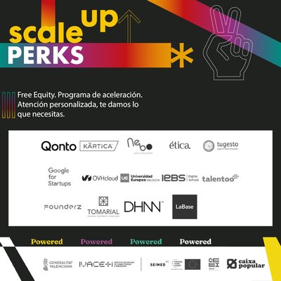 Free equity, perks y networking en el programa de aceleracin Scale Up 2024