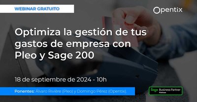 Optimiza la gestin de tus gastos de empresa con Pleo y Sage 200