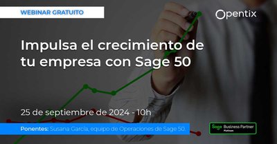 Impulsa el crecimiento de tu empresa con Sage 50