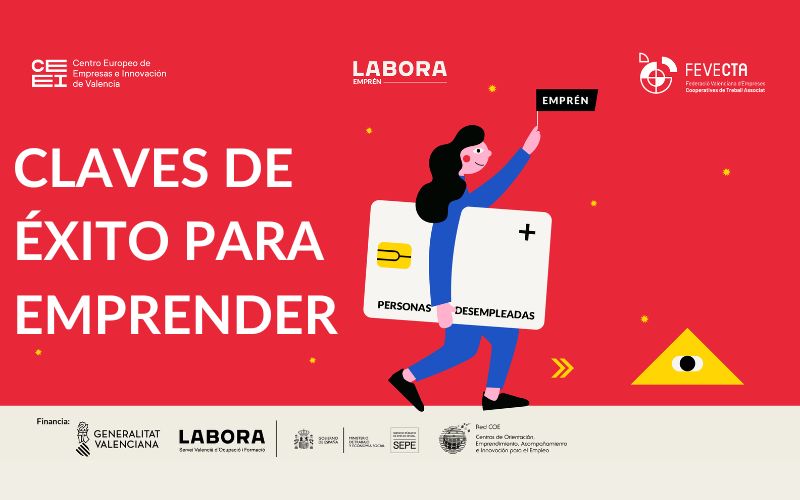 CEEI Valencia y Labora organizan sesiones informativas para personas emprendedoras