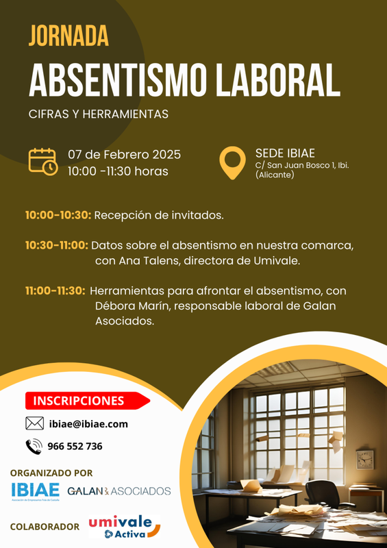 Jornada absentimos laboral