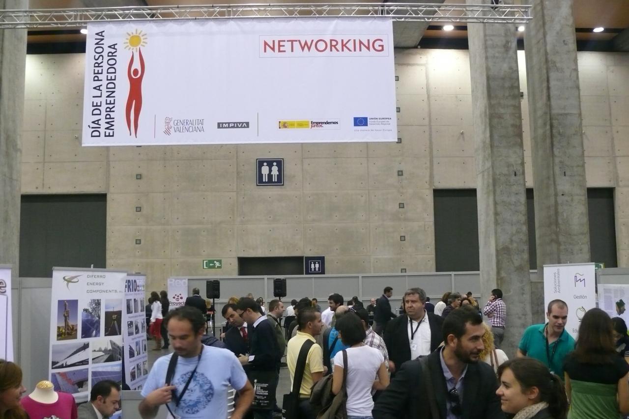 Panormica zona de networking