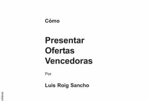 Como presentar ofertas vencedoras (Documento)