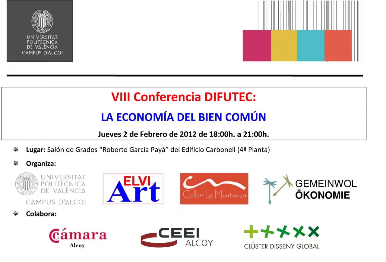 Programa "Economa del bien comn, portada programa