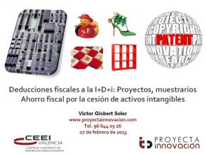  Deducciones fiscales por proyectos de I+D+i y Patent box