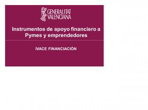 IVACE Financiacin