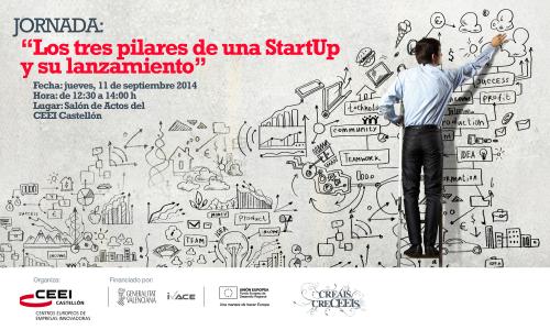 Los tres pilares de una StartUp y su lanzamiento 