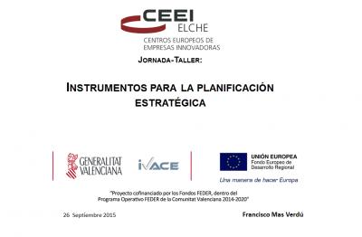 PORTADA PONENCIA PLANIFICACION ESTRATEGICA mAS jei