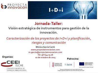 Caracterizacin de los proyectos de I+D+i y planificacin, riesgos y comunicacin