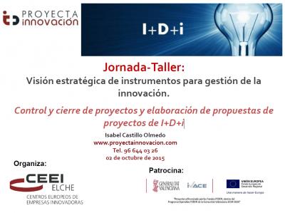 Control y cierre de proyectos y elaboracin de propuestas de proyectos de I+D+i