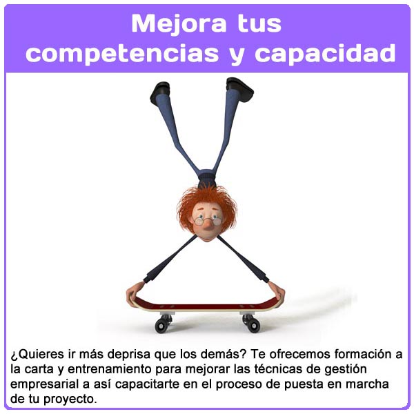 Mejora tus competencias y capacidad