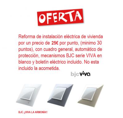 NO DEJES PASAR LA OPORTUNIDAD DE RENOVAR TU INSTALACIN ELECTRICA